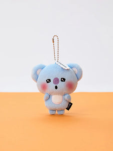 BT21 Baby Official TODAY'S FACE HEARTBEAT Plush Keyring