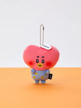 BT21 Baby Official TODAY'S FACE HEARTBEAT Plush Keyring