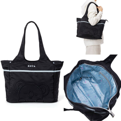 BT21 JAPAN Black Tote Bag