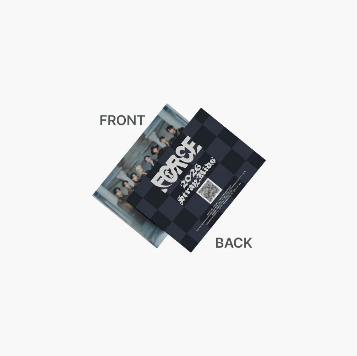 STRAY KIDS Japan Official Season’s Greetings 2026 “FORCE” + POB (PRE ORDER JANUARY 2026)