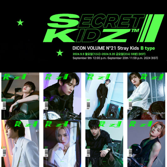 DICON VOLUME N°21 STRAY KIDS : B-Secret KidZ 196p