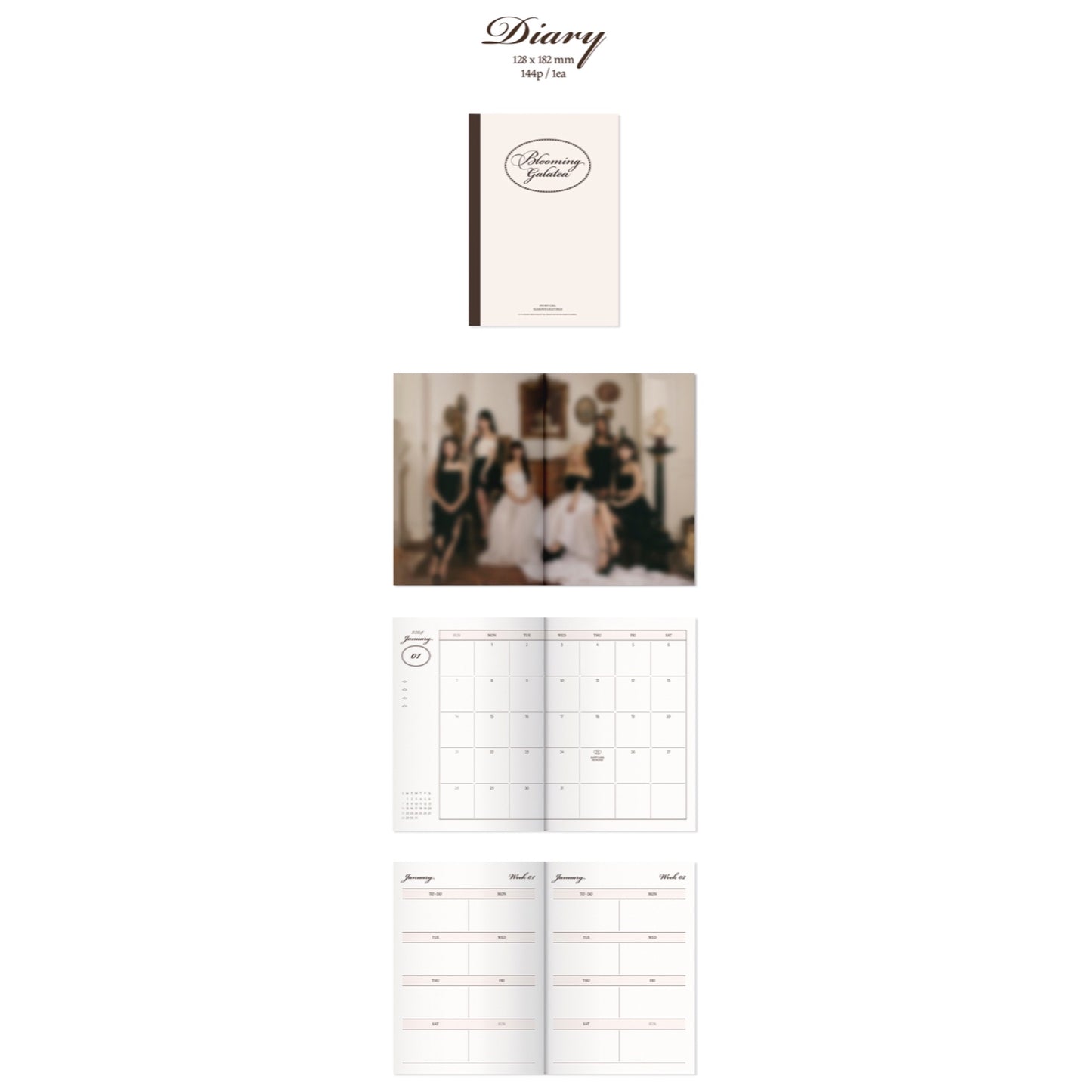 OH MY GIRL Blooming Galatea 2024 Official Season's Greetings
