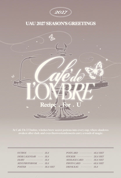 DREAMCATCHER UAU - CAFÉ DE L’OMBRE 2027 Season's Greetings