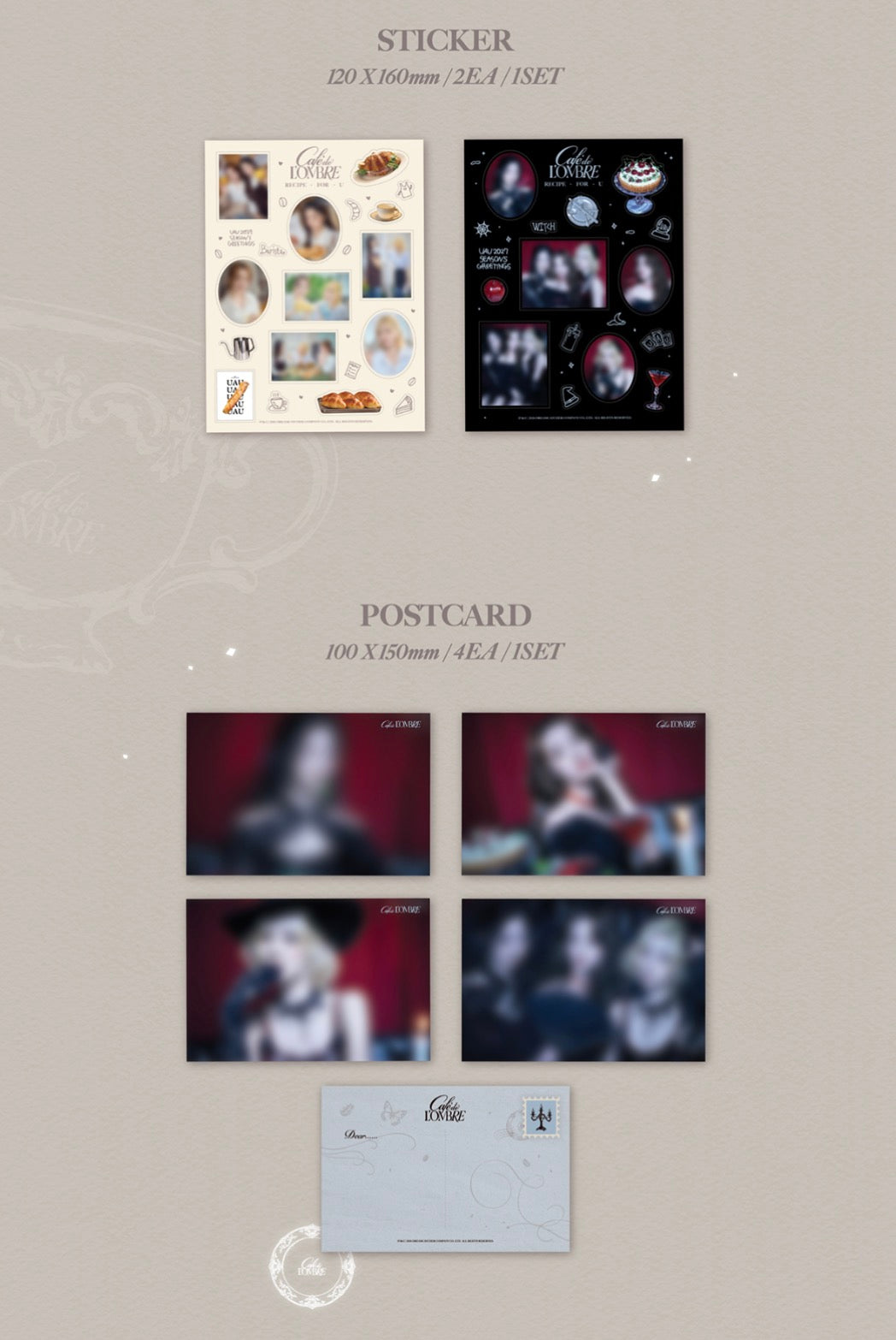 DREAMCATCHER UAU - CAFÉ DE L’OMBRE 2027 Season's Greetings
