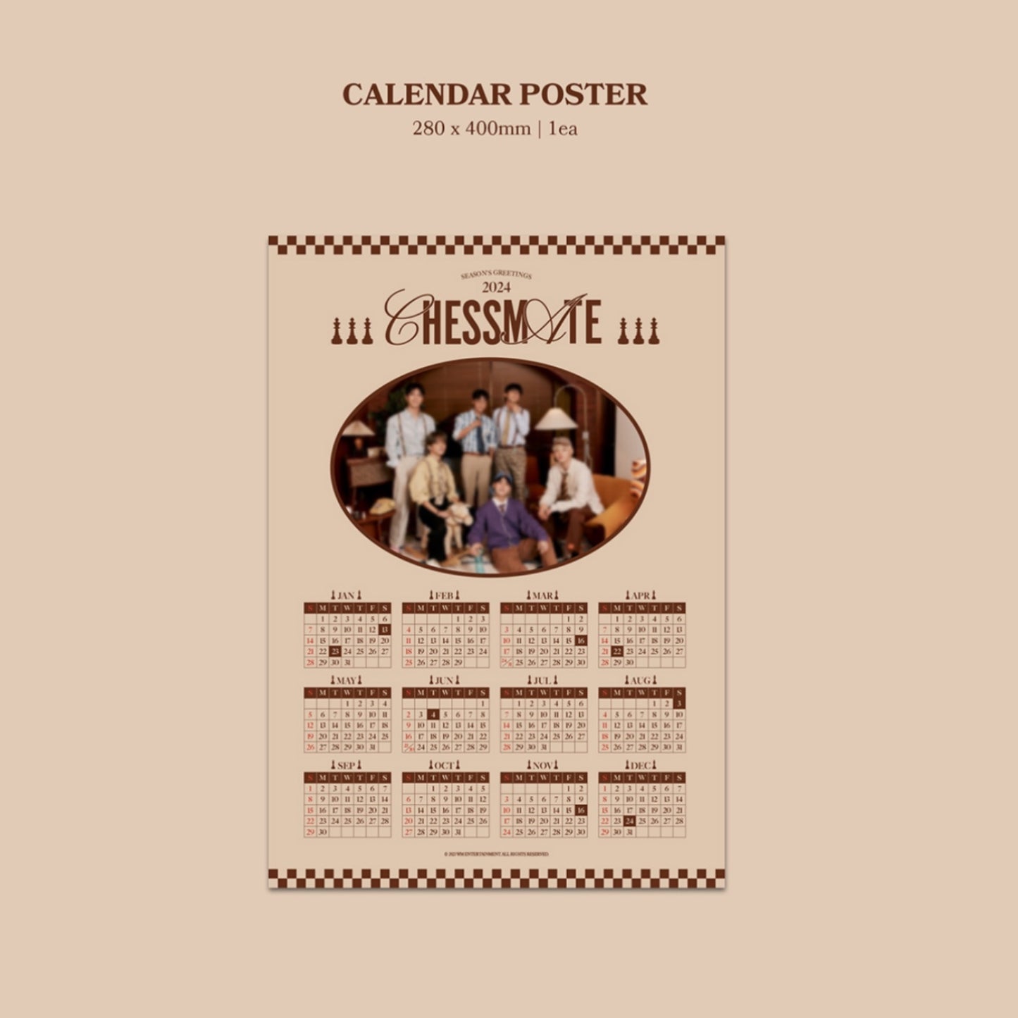 ONF Chess Mate 2024 Official Season's Greetings