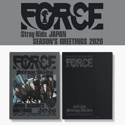 STRAY KIDS Japan Official Season’s Greetings 2026 “FORCE” + POB (PRE ORDER JANUARY 2026)