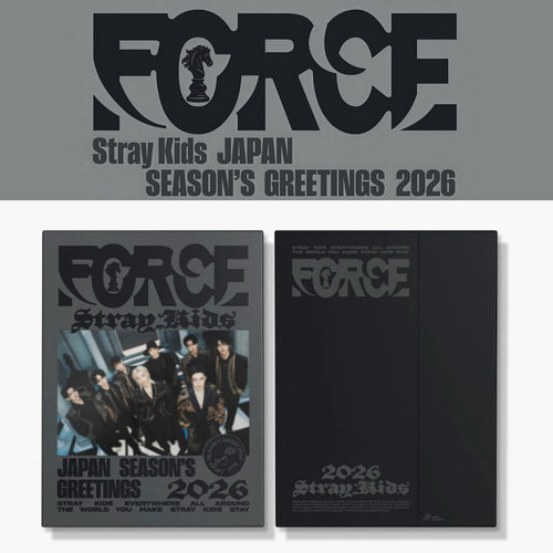 STRAY KIDS Japan Official Season’s Greetings 2026 “FORCE” + POB (PRE ORDER JANUARY 2026)