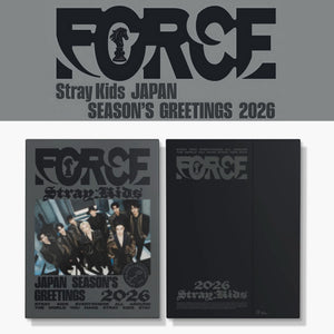 STRAY KIDS Japan Official Season’s Greetings 2026 “FORCE” + POB (PRE ORDER JANUARY 2026)