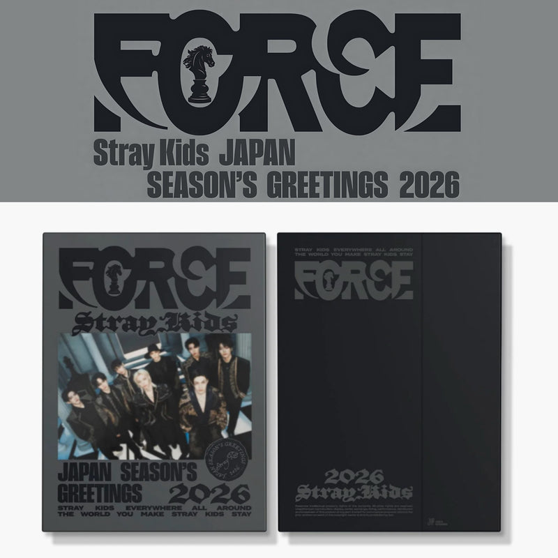 STRAY KIDS Japan Official Season's Greetings 2026 “FORCE” + POB