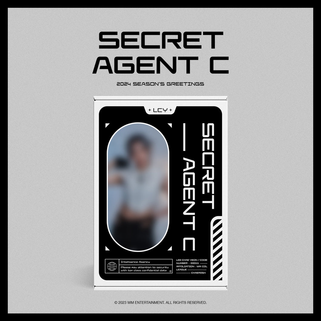 LEE CHAEYEON Secret Agent C 2024 Official Season's Greetings