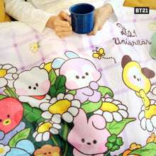BT21 Minini Official Blanket Flower Ver