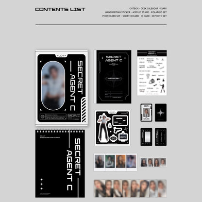 LEE CHAEYEON Secret Agent C 2024 Official Season's Greetings
