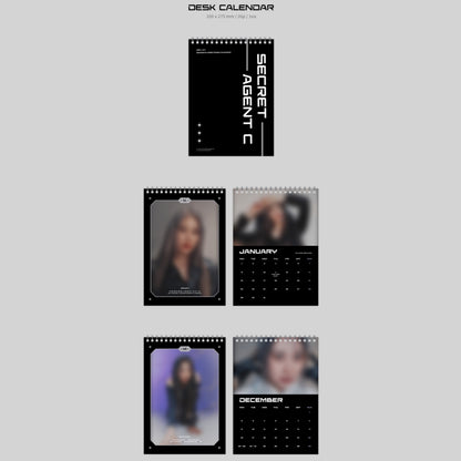 LEE CHAEYEON Secret Agent C 2024 Official Season's Greetings