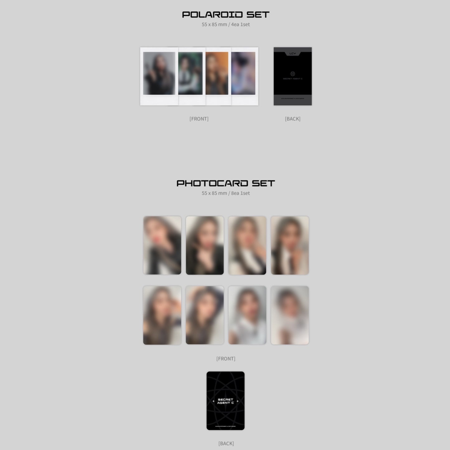 LEE CHAEYEON Secret Agent C 2024 Official Season's Greetings
