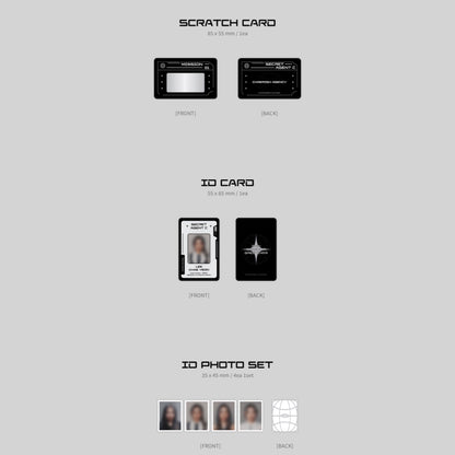 LEE CHAEYEON Secret Agent C 2024 Official Season's Greetings