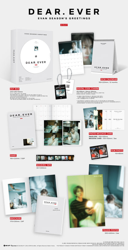 EVAN - DEAR EVER 2027 Season's Greetings