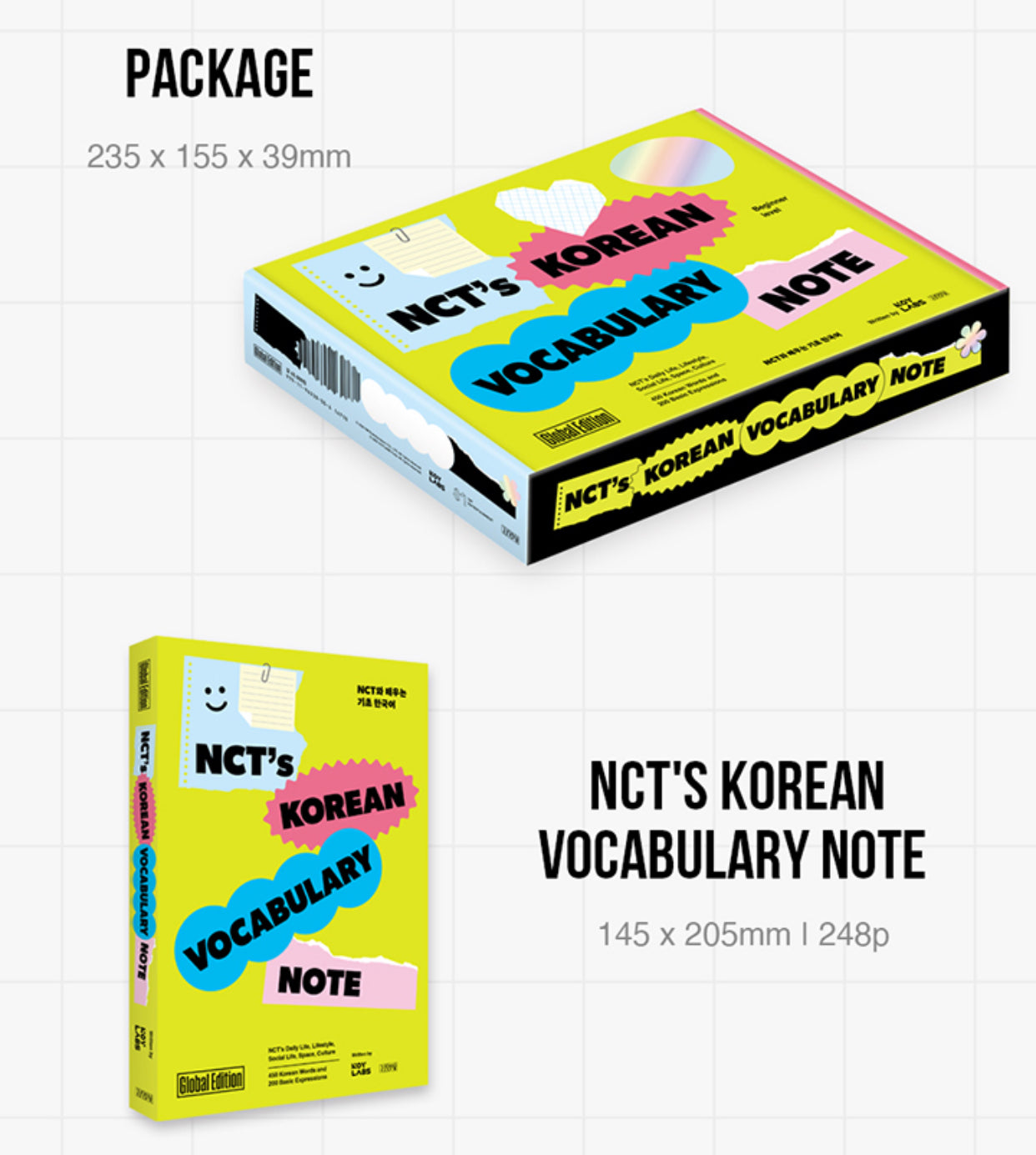NCT - NCT's Korean Vocabulary Note Global Edition – K-STAR