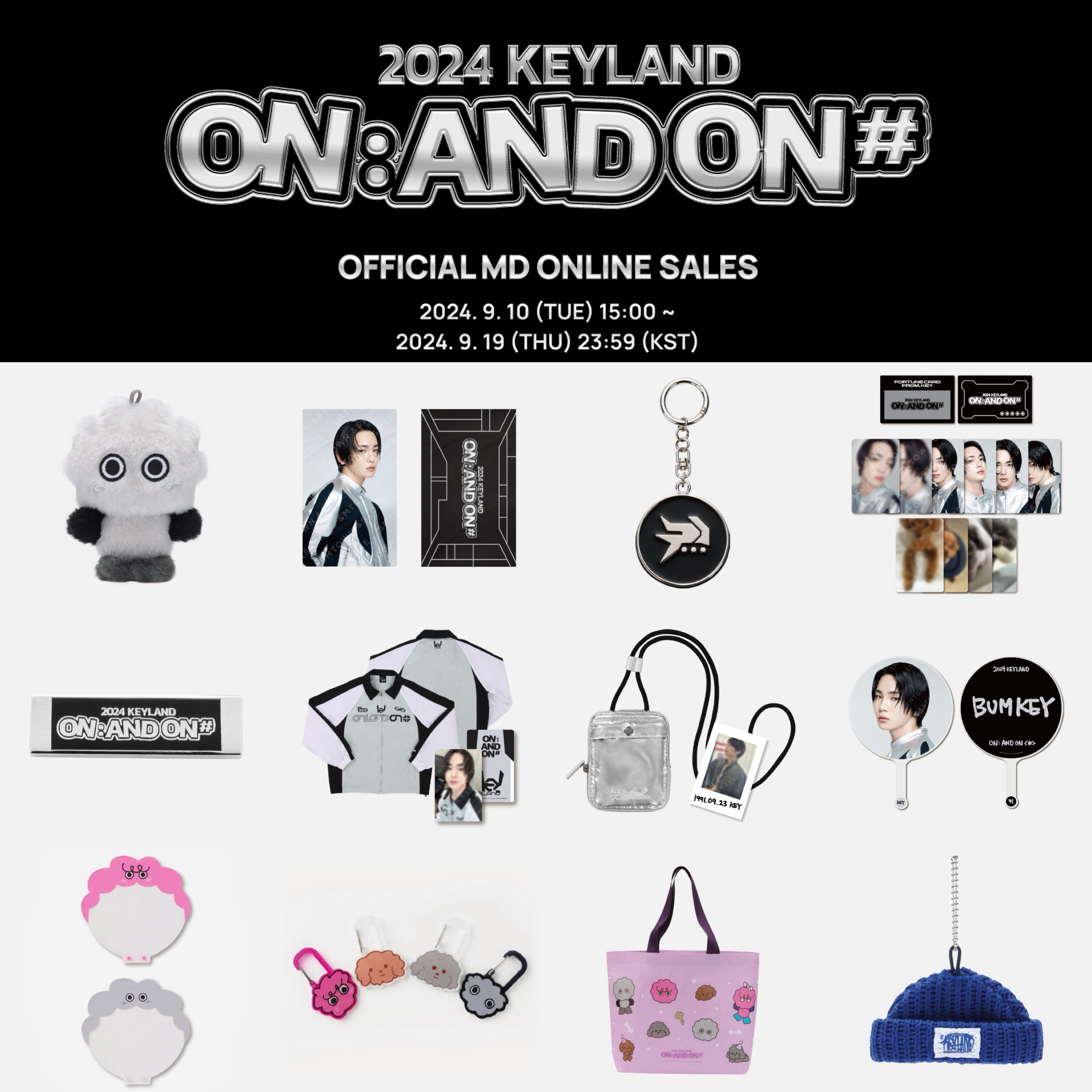 SHINee KEY - 2024 KEYLAND ON: AND ON # Official MD – K-STAR