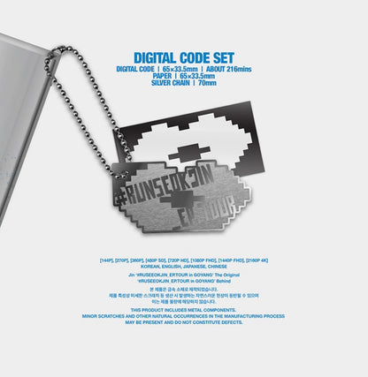 BTS JIN - RUNSEOKJIN_EP TOUR in GOYANG The Original Digital Code