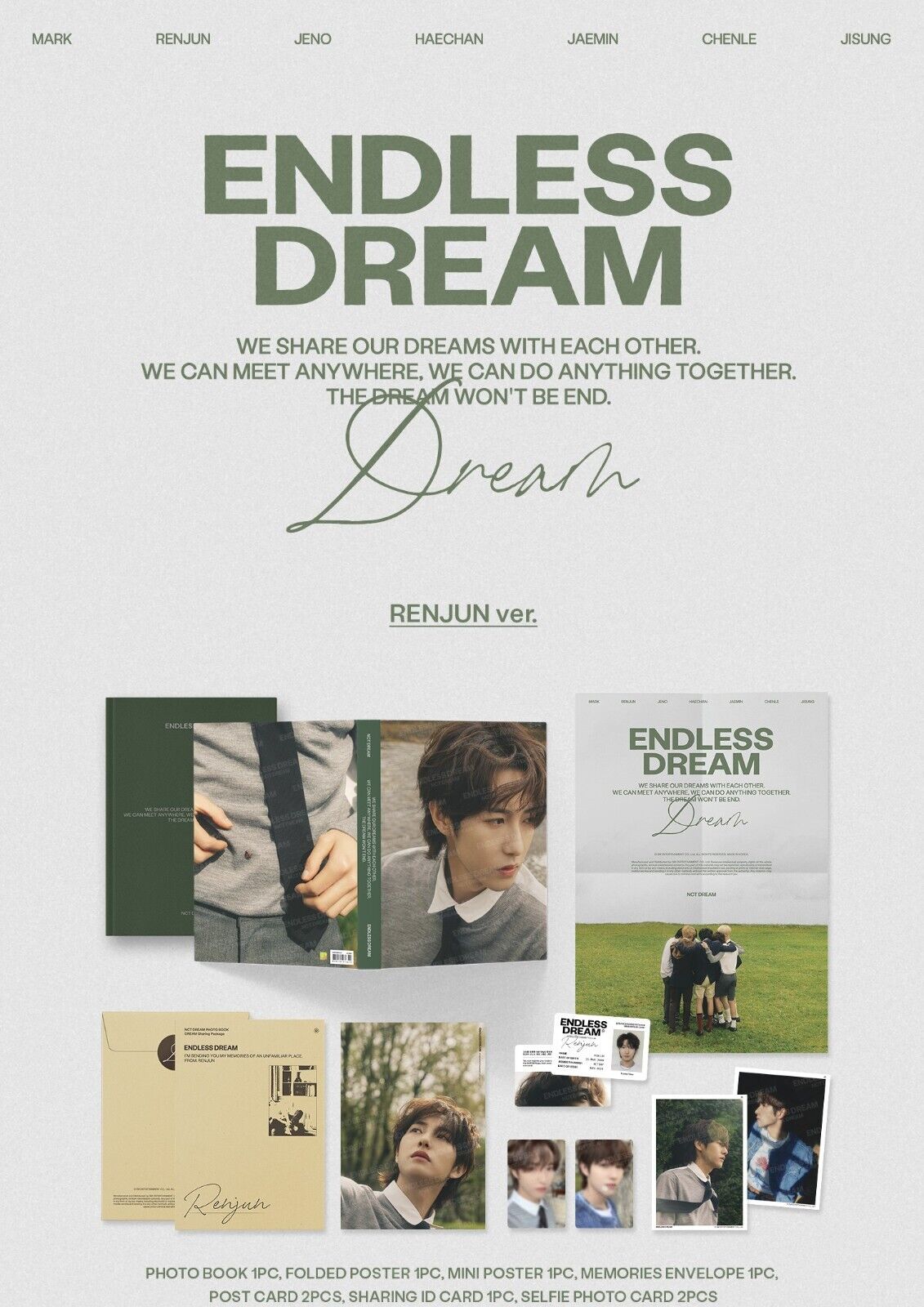 NCT DREAM - ENDLESS DREAM 2024 Official Photobook
