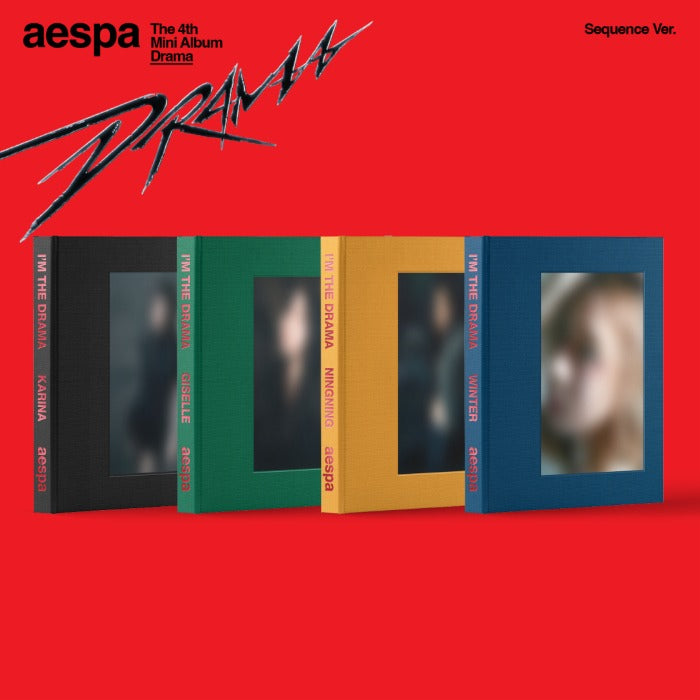 新品未開封 aespa アルバム drama sequence ウィンター Amazon.com: (GIANT Ver.) AESPA DRAMA The 4th Mini Album (WINTER