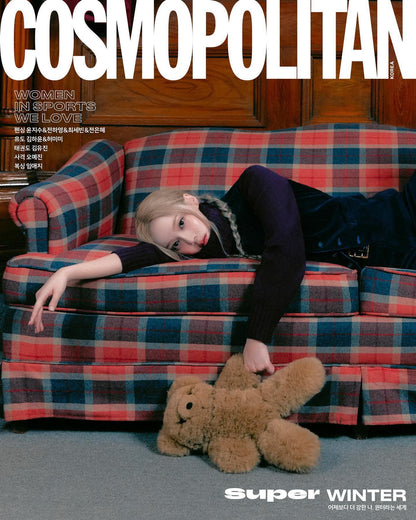 Cosmopolitan Korea Magazine aespa WINTER 2024 October Issue