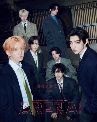 ARENA HOMME Magazine ENHYPEN 2024 October Issue