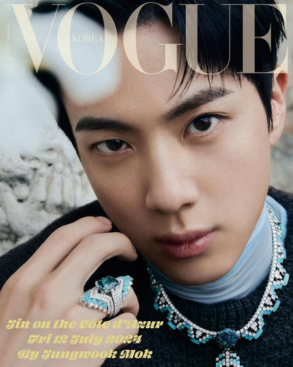VOGUE Korea Magazine BTS JIN 2024 October Issue