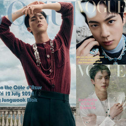 VOGUE Korea Magazine BTS JIN 2024 October Issue