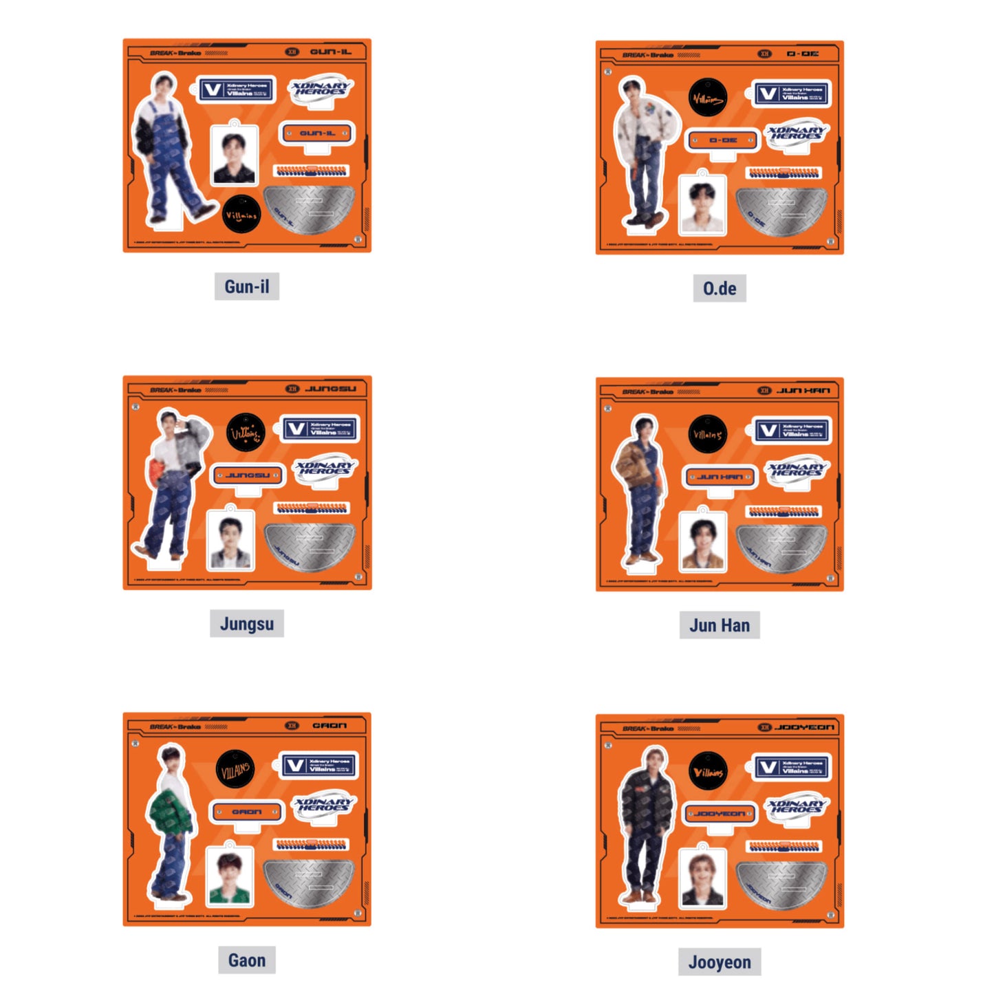 XDINARY HEROES Break The Brake World Tour in Seoul Official MD