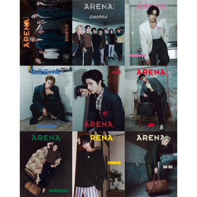 ARENA HOMME Magazine ENHYPEN 2025 October Issue