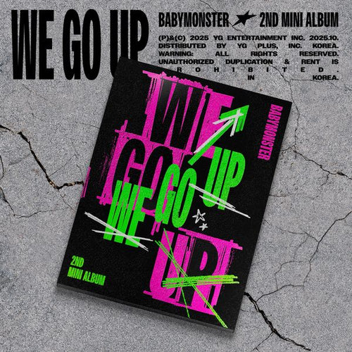 BABYMONSTER - WE GO UP 2nd Mini Album UP Ver