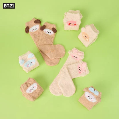 BT21 Official FLUFFY NEW YEAR Socks
