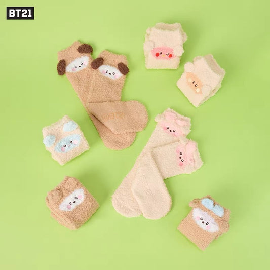 BT21 Official FLUFFY NEW YEAR Socks