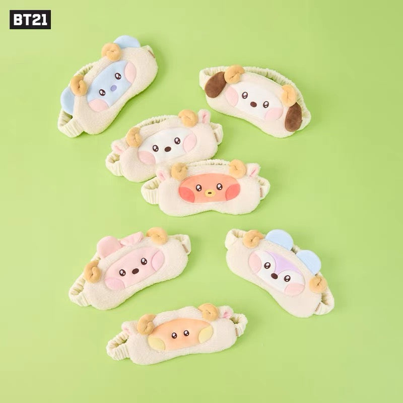 BT21 Official FLUFFY NEW YEAR Sleep Mask