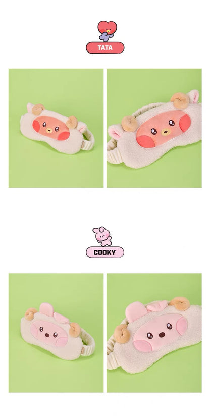 BT21 Official FLUFFY NEW YEAR Sleep Mask