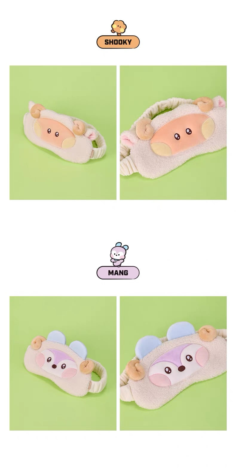 BT21 Official FLUFFY NEW YEAR Sleep Mask