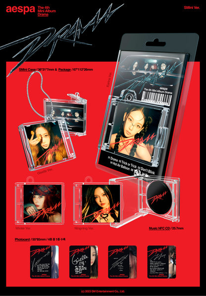aespa - 4th Mini Album DRAMA ( SMini Ver. )