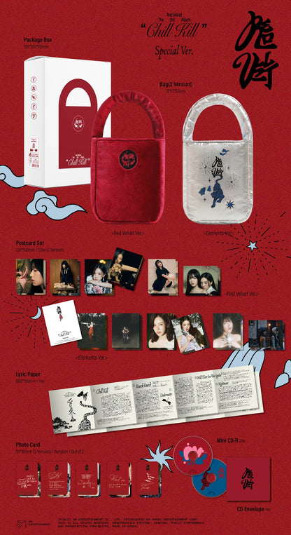 RED VELVET - 3rd Mini Album A CHILL KILL Special Version