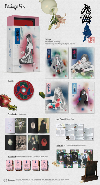 RED VELVET - 3rd Mini Album A CHILL KILL Package Version