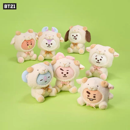 BT21 Official FLUFFY NEW YEAR Plush Doll