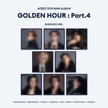ATEEZ - 13th Mini Album ATEEZ GOLDEN HOUR : PART.4 ( DIGIPACK VER )