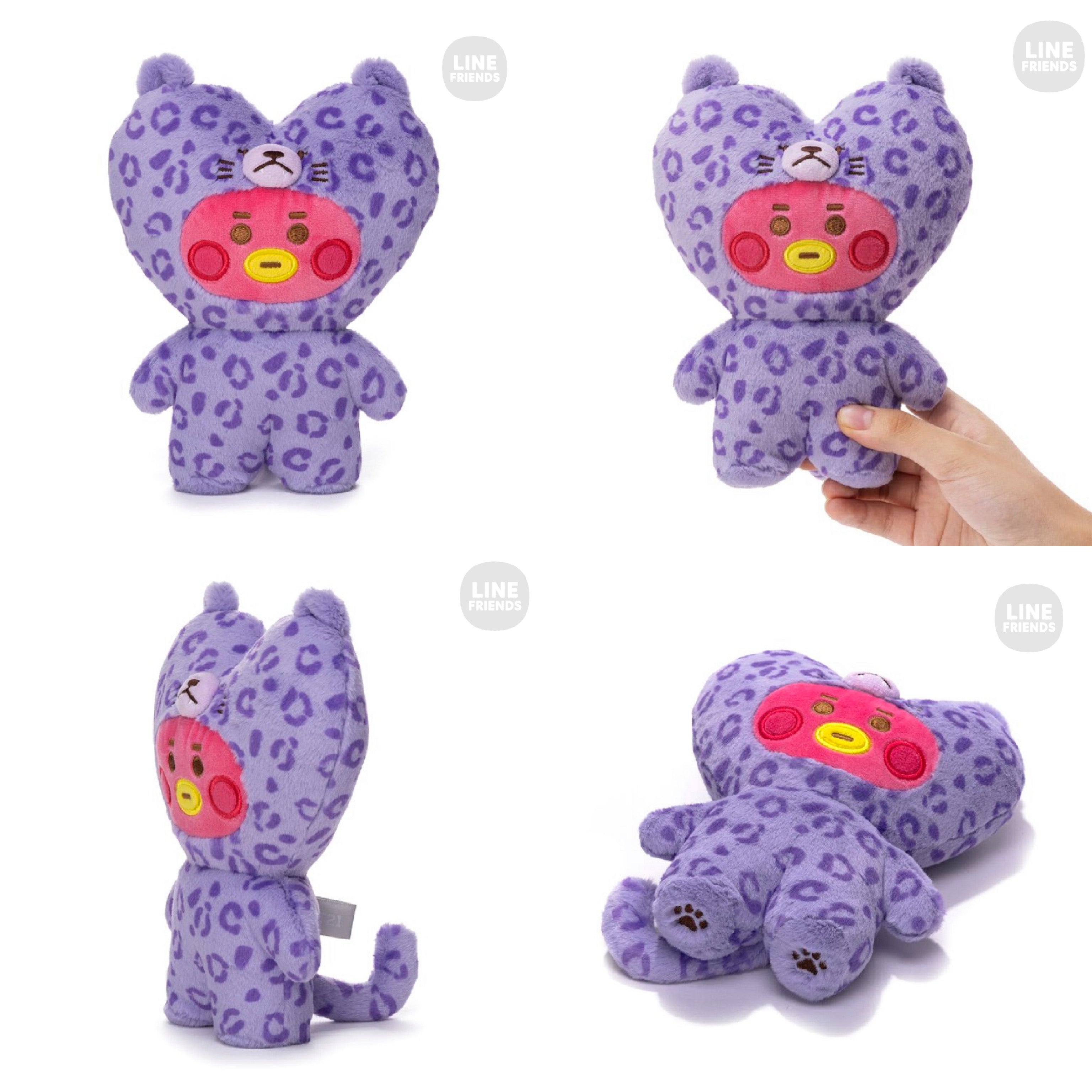 BT21 BABY JAPAN Official Leopard Plush Doll 20cm – K-STAR
