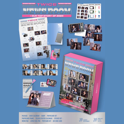 TWICE - TWICE NEWS ROOM 2024 Official Season's Greetings + POB