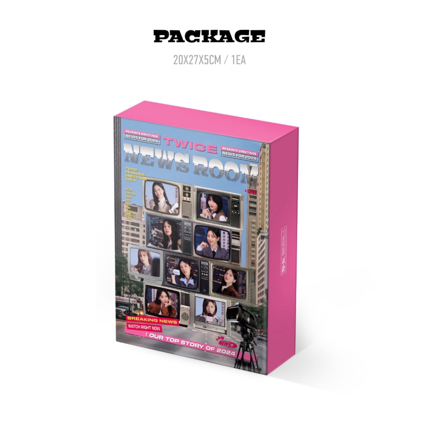TWICE - TWICE NEWS ROOM 2024 Official Season's Greetings + POB