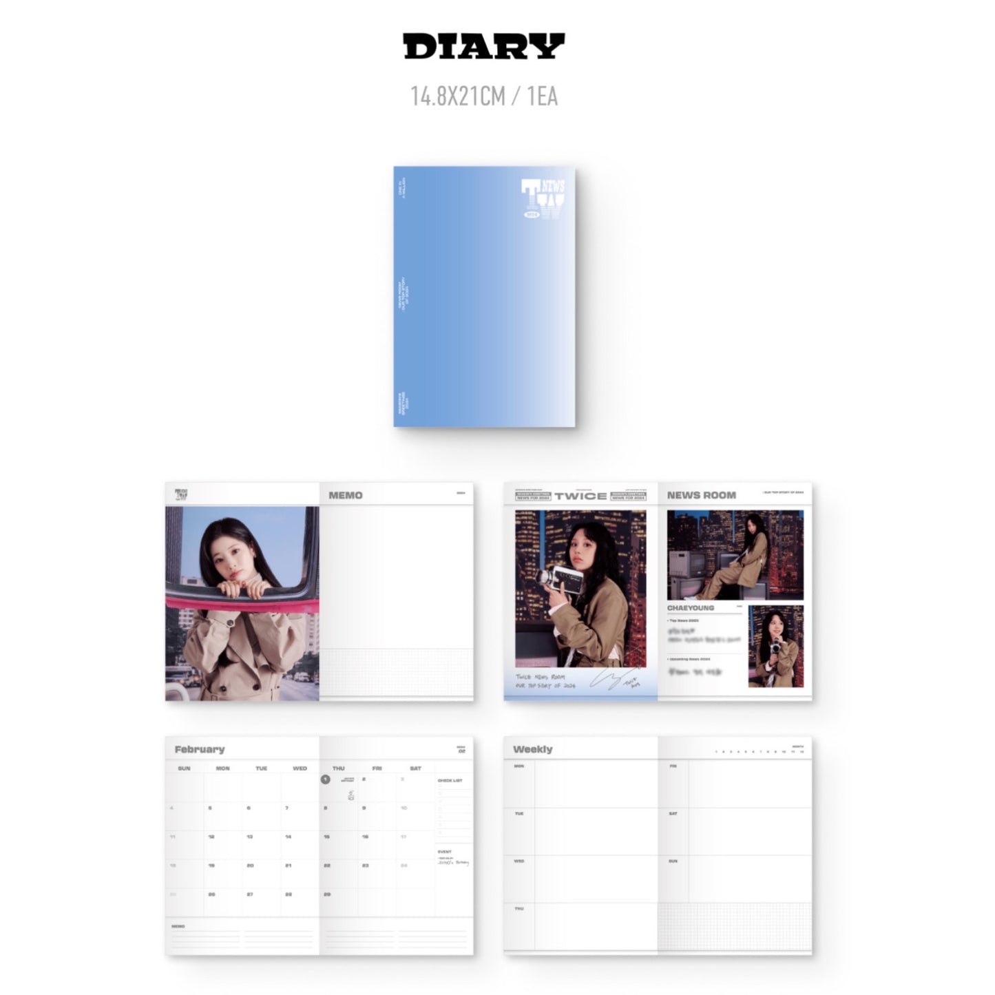 TWICE - TWICE NEWS ROOM 2024 Official Season's Greetings + POB