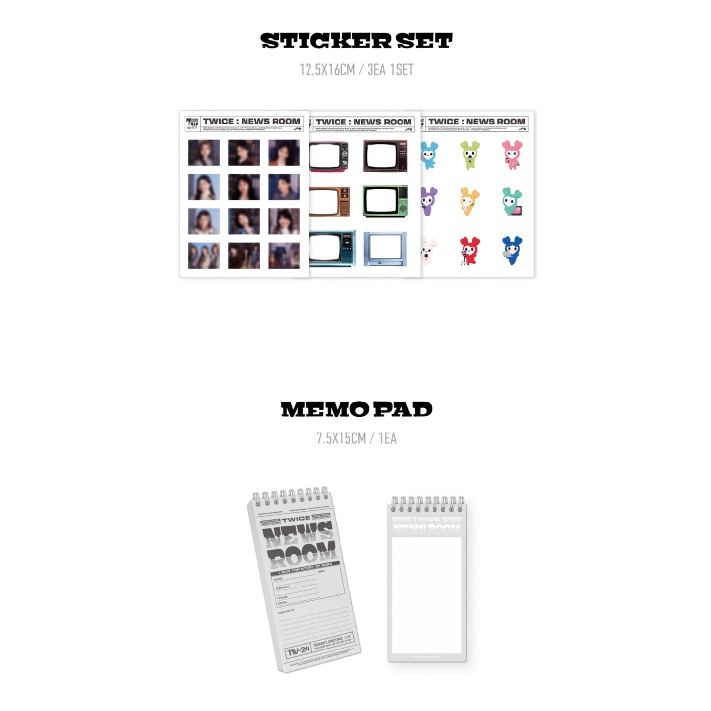 TWICE - TWICE NEWS ROOM 2024 Official Season's Greetings + POB