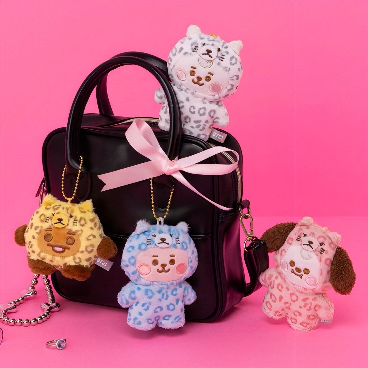 BT21 BABY JAPAN Official Leopard Mascot 12cm