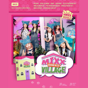 NMIXX - XXCENE No.24 MIXX VILLAGE 2024 Official Season's Greetings + POB