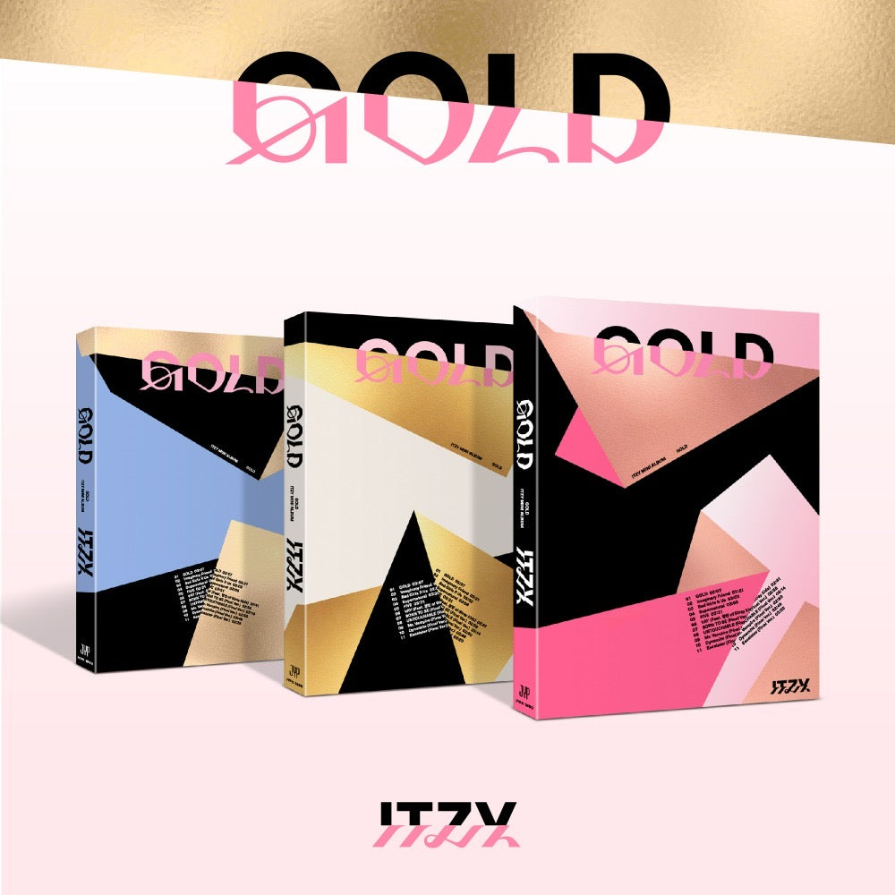 ITZY - GOLD 2nd Full Album STANDARD Ver